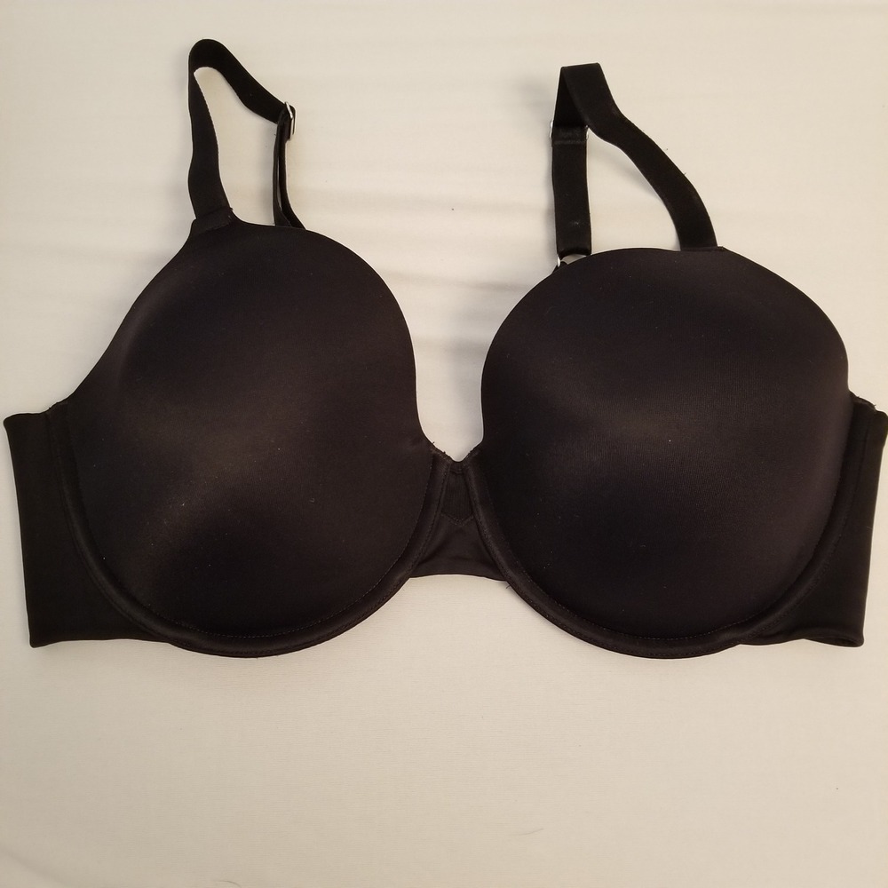 Vanity Fair Vanishing Back Full Coverage Underwire Bra Black 38D 570146039